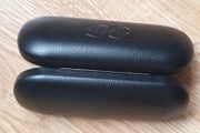 New - A Solid Glass Case - Black - Snap Closing