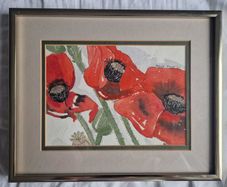 'Poppies' - Watercolour by Pauline Doyle