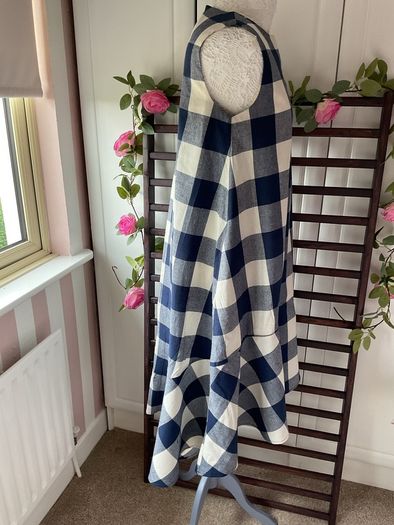 dress Bnwt paise asymmetrical gingham check dress size 10