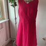 dress kew 159 cerise sleeveless dress size 14 Image 4
