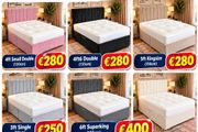 New colour beds and mattresses!
