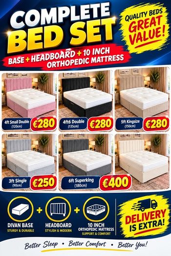 New colour beds and mattresses!