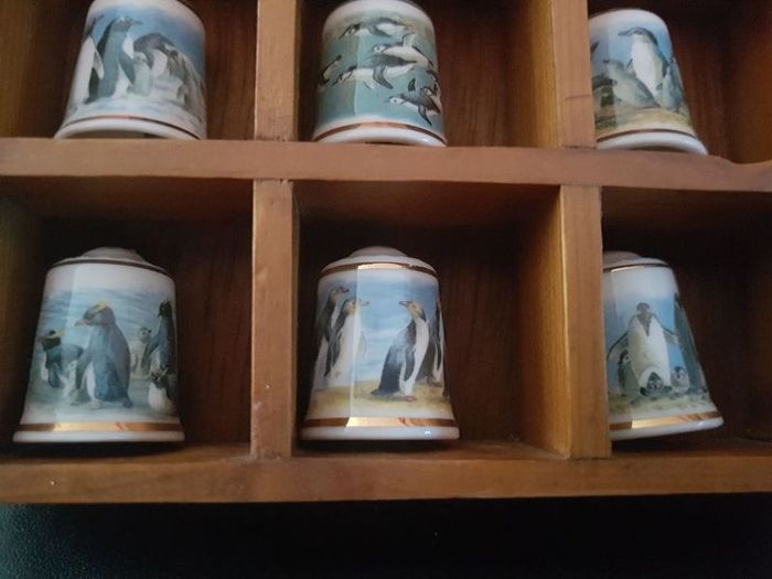 Collection of Penguin Thimbles