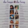 The Singer & the Song - 20 Original Classics - 1989 vinyl LP Image 2