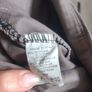 Khaki high waisted skirt with zip  size xs made in Italy Image 3