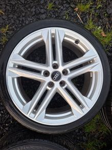 19" Genuine Audi A4 S Line Alloys with tyres
