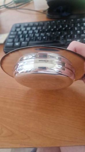 Weir & Sons silver dish