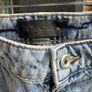 ZARA Light Blue Straight-Leg Jeans Size EU 36 Image 2