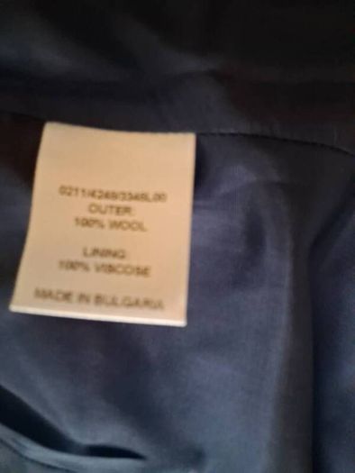 Stunning Hobbs Fully Lined Pure Wool Navy Trouser Suit 10-12