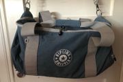 Kipling ARGUS nylon waterproof duffle bag sports gym weekender bag with shoe / ball compartment