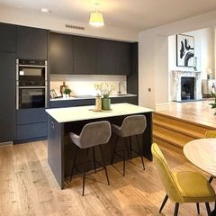 BRAND NEW DESIGNER Navy Kitchen +All Appliances