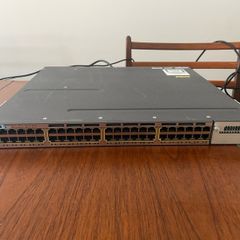 Cisco Switch WS-C3750X-48P-S 48 POE+ ports