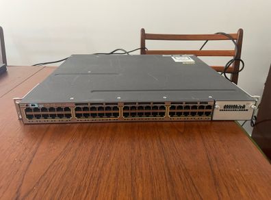 Cisco Switch WS-C3750X-48P-S 48 POE+ ports