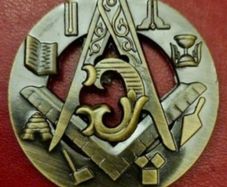 Masonic commerative coin.