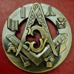 Masonic commerative coin.