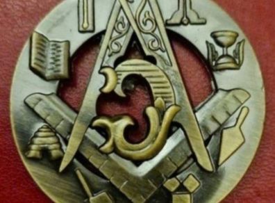 Masonic commerative coin.