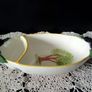 Vintage Silea Fine Porcelain Olive Serving Dish Image 2