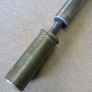 Old brass bicycle pump Thapex made by the Apex Inflator Co. Ltd. Image 2