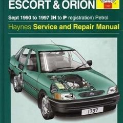 ford escort 90-97 saloon and hatchback haynes manual