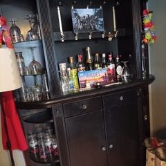 Mahogany bar