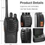 2Pcs Walkie Talkies Rechargeable, Walkie Talkies for Adults Professional Long Range 16CH Two Way Radio, Supports Hand Free VOX Function with LED Light Earpieces for Outdoor, Image 4