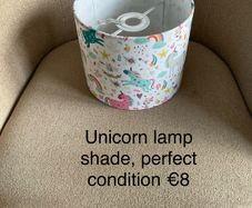 Unicorn lampshade