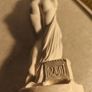 Vintage Alabaster Venus Italica, Handmade in Greece. 8.5 inches Tall x 2.5 inches Wide Image 6