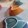 Mason Cash in The Forest Set of 3 Leaf Dishes Multi Colour Image 10