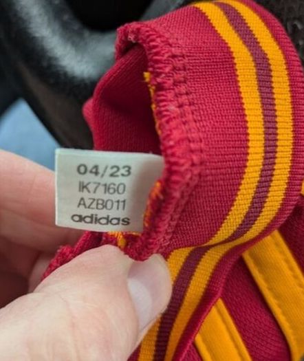 Adidas AS Roma 2023/24 kids football jersey shirt 11/12 years