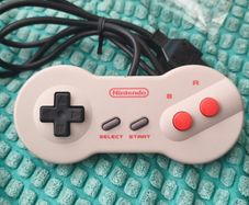 Official Nintendo AV Famicom NES Controller.