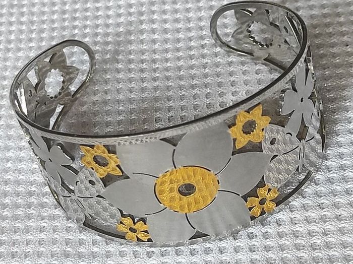 Milor Italy torque bangle bracelet