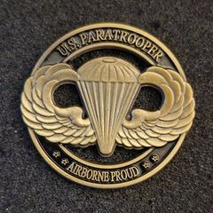 United States , US PARATROOPER, commerative coin.