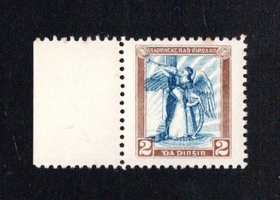1922 Ireland Dollard 2d Blue & Brown Bicoloured Essay mint never hinged (MNH) but with slight toning