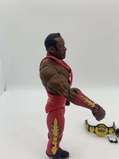 wwe elite series 46 Harlem Heat Booker T & Stevie Ray action figures