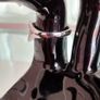 Platinum Plated Crystal Ring Image 2