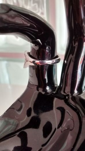 Platinum Plated Crystal Ring