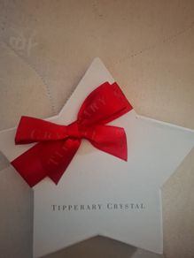 Tipperary Crystal sparkle snowman on skates