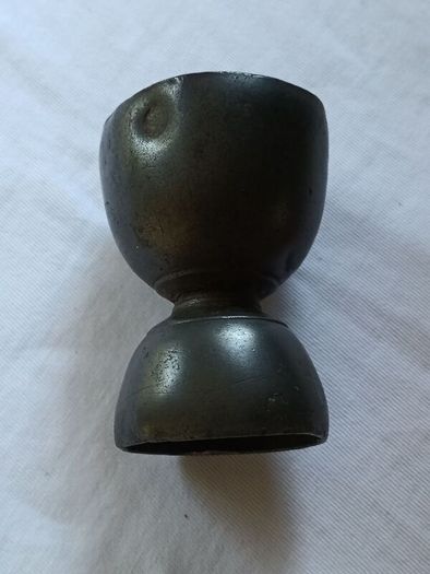 Irish Georgian Double Ended Pewter Drinks Measure