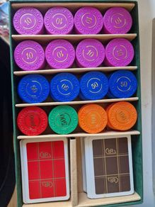 00s Velvet Poker Set
