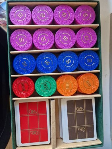 00s Velvet Poker Set