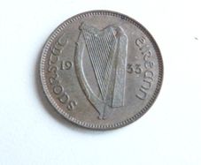 Excellent 1933 farthing