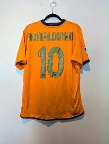 Barcelona Football Shirt | 2006/07 | Nike | Large | Ronaldinho