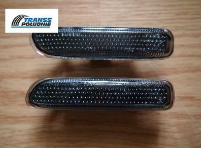 Smoked Side Light Repeater Indicators Set Bmw 3 (e46) 98-04