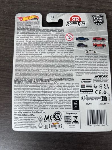 HotWheels Premium Ronin Run Toyota Starlet