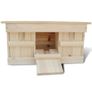 Sparrow Houses 2 pcs Wood 44x15.5x21.5 cm Image 2