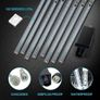 NEW SALE- Meteor Shower Rain Lights, Rilitor Falling Rain Lights Waterproof 192 LEDs 8 Tubes 11.8 inch Drop Icicle Fairy String Lights for Christmas Halloween Image 3