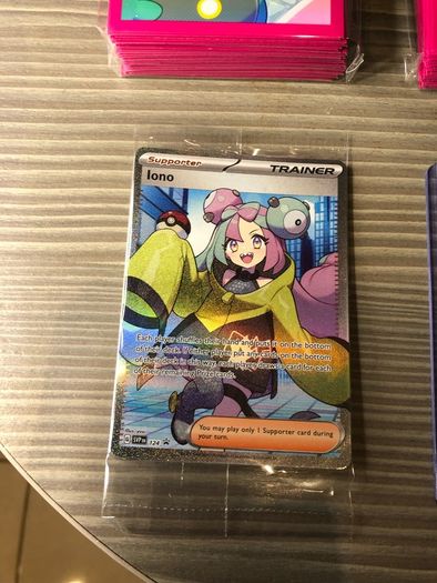 pokemon card iono illustration rare