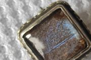 Small sterling silver brooch