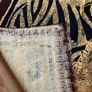 Zebra batik fabric Africa art Image 2