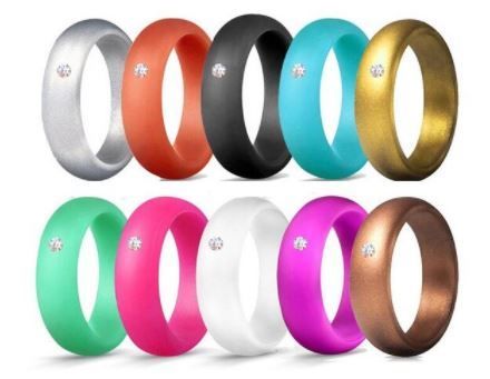 Silicone rings (10 pcs lot)